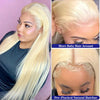 13X6 Blonde Lace Front Brazilian Human Hair Wigs 13X6 Lace Front Wig Glueless Straight Human Hair Wig 11A Grace - Ossilee Hair