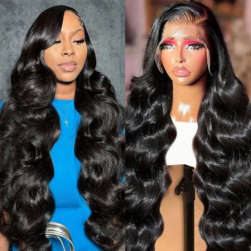 Super Natural Skin Melted HD Lace Front Wigs 4x4/13x4 Body Wave Pre Plucked Frontal Wigs 10A Virgin Brazilian Hair - Ossilee Hair