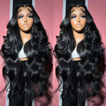 Super Natural Skin Melted HD Lace Front Wigs 4x4/13x4 Body Wave Pre Plucked Frontal Wigs 10A Virgin Brazilian Hair - Ossilee Hair