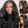 4c Hairline Lace Front Wigs Body Wave 13x4/13x6 HD Lace Frontal Wig Curly Edges - Ossilee Hair