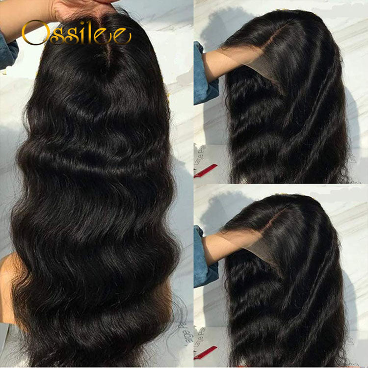 13x4 Lace Front Wig 180% 200% 250% Density Body Wave Remy Hair Lace Front Wig 11A Grade - Ossilee Hair