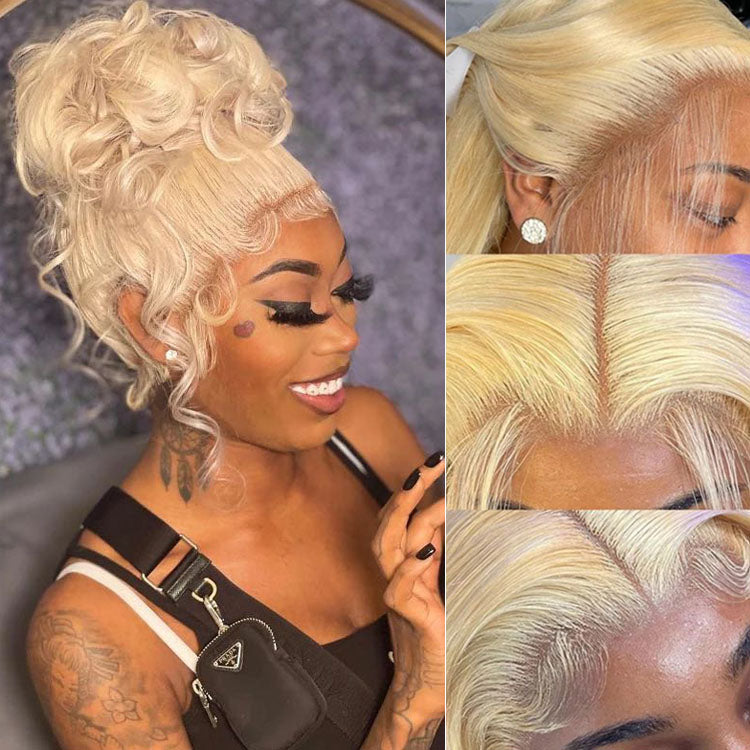human hair lace wigs blonde