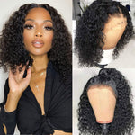 13x4 HD Lace Front Wigs Jerry Curly Bob Wig Afro Kinky Curly Short Bob Lace Wig 10A Grade 180% 250%Density - Ossilee Hair