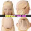 613 Blonde Body Wave Lace Front Wig 180% Destiny 100% Human Hair Natural Hairline - Ossilee Hair