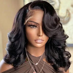 Short BoB Wig  Body Wave 13x4 HD Lace Front Wigs 10A Brazilian Virgin Human Hair - Ossilee Hair