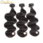9A One Piece Human Hair Bundles Deal Brazilian Body wave Weave bundles - Ossilee Hair