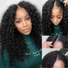 Super Natural V part & U part Glueless Human Hair Wigs Jerry Curly Wig Easy to Install Tight and Breathable - Ossilee Hair