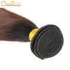 4 Bundles 1B/4/27 Ombre Brazilian Straight Human Hair Weave Bundles New Arrival - Ossilee Hair