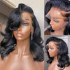 Short BoB Wig  Body Wave 13x4 HD Lace Front Wigs 10A Brazilian Virgin Human Hair - Ossilee Hair