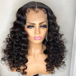 13x4 HD Lace Front Wig Loose Wave Brazilian Virgin Human Hair Wig - Ossilee Hair