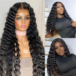 5x5 Loose Deep Wave Wig Thin HD Lace Closure Wigs Brazilian Virgin Hair Pre Plucked - Ossilee Hair