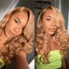 Honey Blonde 5x5 Body Wave HD Lace Closure Wigs Virgin Brazilian Human Hair - Ossilee Hair