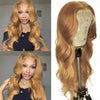 Honey Blonde 5x5 Body Wave HD Lace Closure Wigs Virgin Brazilian Human Hair - Ossilee Hair