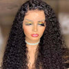 Cheap Invisible 13x4 HD Transparent Lace Front Wig Brazilian Jerry Curly Virgin Human Hair Wigs 9A Grade - Ossilee Hair