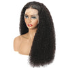 Cheap Invisible 13x4 HD Transparent Lace Front Wig Brazilian Jerry Curly Virgin Human Hair Wigs 9A Grade - Ossilee Hair