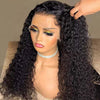 Kinky Curly Hair 5x5 HD Lace Closure Wigs Glueless Human Hair Wigs Transparent Closure Wig10A Grade - Ossilee Hair