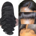 Ossilee Hair 13x6 Lace Front Wigs Body Wave Swiss Lace Medium Brown Color 100% Human Hair - Ossilee Hair