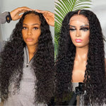 6x6 Deep Wave Lace Closure Wig Curly Virgin Human Hair Closure Wig - Ossilee Hair