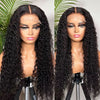 4x4 Deep Wave HD Lace Closure Wig Brazilian Virgin Human Hair Closure Wigs - Ossilee Hair