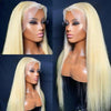 613 Blonde Lace Front Human Hair Wigs Pre Plucked 4x4/13x4 Frontal Wig Glueless Straight Human Hair Wig 10A Grade - Ossilee Hair