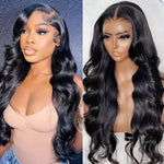 13x6 Lace Front Wigs Body Wave HD Lace Front Wigs Human Hair Pre Plucked Lace Frontal Wigs - Ossilee Hair