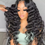 5x5 Loose Deep Wave Wig Thin HD Lace Closure Wigs Brazilian Virgin Hair Pre Plucked - Ossilee Hair