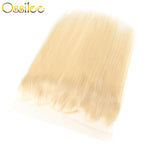 Brazilian Straight #613 3Bundles With 1 Piece 13x4 Lace Frontal Shiny and soft Color Hair - Ossilee Hair