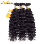 Brazilian Deep Wave 3 Bundles 9A Grade Virgin Human Hair Weave Ossilee Hair Products - Ossilee Hair