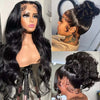 360 Lace Frontal Wig HD Transparent Lace Pre Plucked With Baby Hair Body Wave 360 Full Lace Wigs Human Hair 10A Grade - Ossilee Hair
