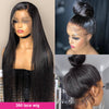 10A Grade Brazilian 360 Lace Wig 180% Density Straight Virgin Hair 360 Full Lace Front Wig - Ossilee Hair