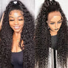 Crimps Slay Deep Wave 360 Lace Frontal Wig High Ponytails Pre Plucked With Baby Hair Swiss Lace 100% Human Hair - Ossilee Hair