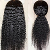 High Ponytails Styles 360 Lace Frontal Wigs Water Wave 100% Human Hair Swiss Lace Medium Brown Color - Ossilee Hair