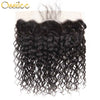 Real 9A Water Wave Virgin Hair 3Bundles With 13x4 Pre-Plucked Lace Frontal - Ossilee Hair