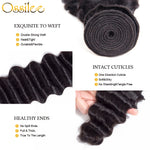 4 Bundles With 1Pc Closure Brazilian Loose Deep Wave 100% Human Hair Weave Bundles New Arrival - Ossilee Hair