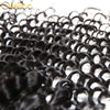 9A Grade Deep Wave 3Bundles With 13x4 Pre-Plucked Lace Frontal Natural Color 100% Brazilian Human Hair - Ossilee Hair