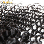 9A Grade Deep Wave 3Bundles With 13x4 Pre-Plucked Lace Frontal Natural Color 100% Brazilian Human Hair - Ossilee Hair