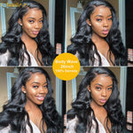 Cheap HD Transparent Lace Closure Wig 4X4 Straight Virgin Hair Lace Closure Wig 150% 180% 250% Density Lace Wig 9A Grade 的副本 - Ossilee Hair