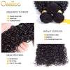 Top Quality 5PCS/Lot Indian Water Wave Virgin Hair With Lace Closure 4 Bundles Virgin Human Hair - Ossilee Hair