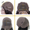 4x4/13x4 Hd Transparent Lace Front Wig Brazilian Body Wave Pre Plucked Lace Wigs 11A Grade - Ossilee Hair