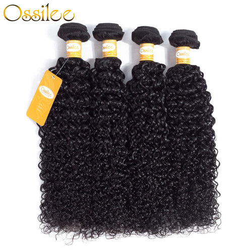 Brazilian kinky curly 3 Bundles 9A Grade Human Hair Extension Soft kinky curly - Ossilee Hair