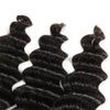 Peruvian Remy Human Hair Bundles 3Pcs Loose Deep Wave With Lace Closure - Ossilee Hair