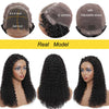 Deep Wave 4x4 HD Lace Wig 6x6 Lace Closure Wig 180% Density Deep Wave Remy Hair Lace Wig 11A Grade - Ossilee Hair