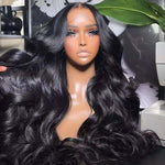 Body Wave 5x5 HD Transparent Lace Closure Wig Glueless 10A Brazilian Virgin Human Hair Lace Wigs - Ossilee Hair