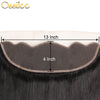 Pre-plucked 13x4 Lace Frontal Straight Human Hair 150% Density - Ossilee Hair