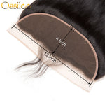 Pre-plucked 13x4 Lace Frontal Straight Human Hair 150% Density - Ossilee Hair