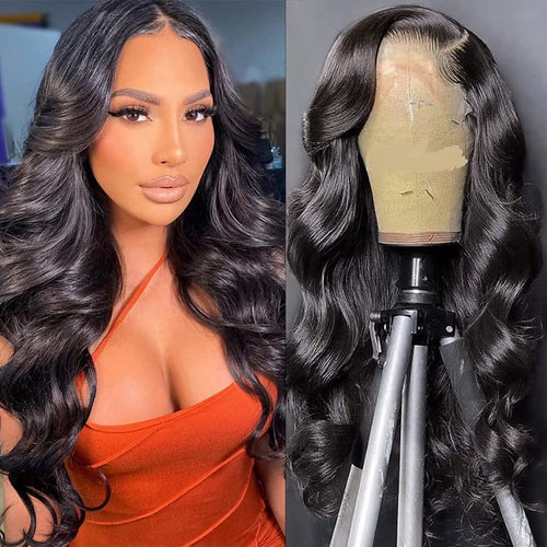 13x4 Lace Front Wig 150% 200% 250% Density Body Wave Remy Hair Lace Front Wig 11A Grade - Ossilee Hair