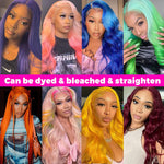 13X6 Blonde Lace Front Brazilian Human Hair Wigs 13X6 Lace Front Wig Glueless Straight Human Hair Wig 11A Grace - Ossilee Hair