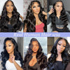 13x4 Lace Front Wig 150% 200% 250% Density Body Wave Remy Hair Lace Front Wig 11A Grade - Ossilee Hair