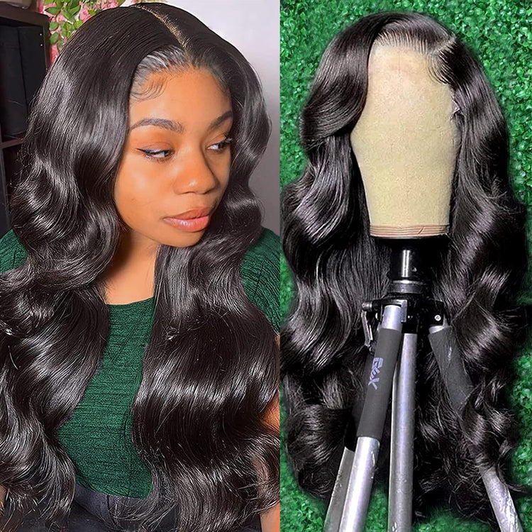 13x4 Lace Front Wig 150% 200% 250% Density Body Wave Remy Hair Lace Front Wig 11A Grade - Ossilee Hair