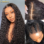 4x4 Lace Closure Wig 180%&250% Destiny Water Wave Lace Wig 9A Grade - Ossilee Hair